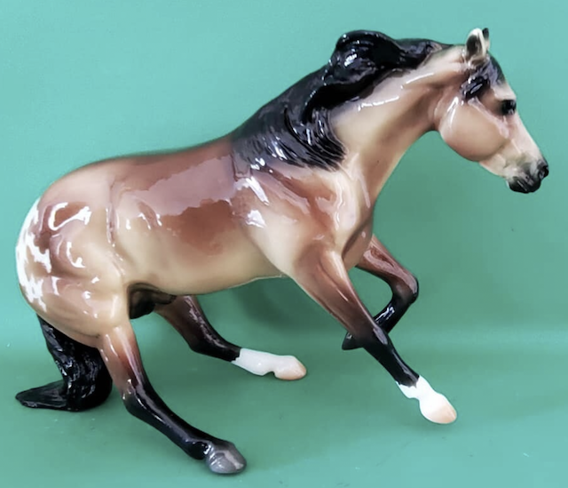 Slyder Buckskin Appaloosa BreyerHorseRef